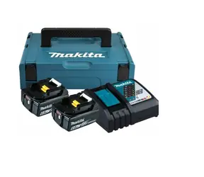 Makita Energy Kit 198116-4 / 2x aku BL1860B / 1x nabíječka DC18RC / 1x Makpac 821549-5