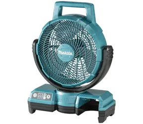 Makita DCF203Z / ventilátor / 3 rychlosti / nastavitelný úhel / aku a síťové napájení / průměr 235mm