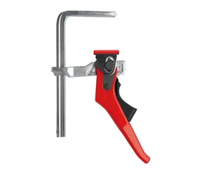 Bessey GTR16S6H / ocelová páková stolní svěrka / 160 x 60 mm / upínací síla až 2400 N