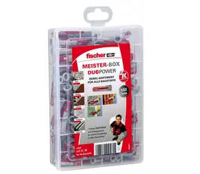 fischer master box DuoPower sada hmoždinek DuoPower 6 & 8 & 10