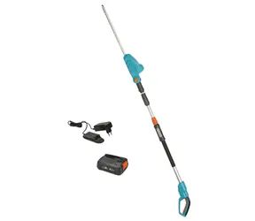 Gardena 14732-20 THS 42|18V P4A - sada / teleskopické nůžky na živý plot / 18V / Délka lišty 42 cm / Rozteč: 16 mm / doprodej