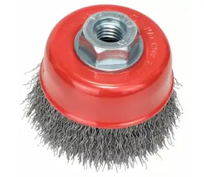 BOSCH Clean for Metal 2608622098 1 ks / Hrnkový drátěný kartáč / průměr: 75 mm / drát: 0.3 mm / M14