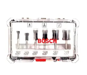 BOSCH 2607017465 / Sada drážkovacích fréz / 6mm / 6 ks