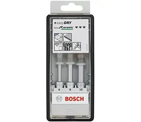 BOSCH Robust Line Easy Dry Best for Ceramic 2608587145 / sada diamantových vrtáků pro vrtání za sucha / 3 dílná