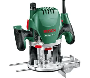 BOSCH POF 1400 ACE / Vrchní frézka / 1400 W / 10000 - 28000 ot. za min / zdvih: 55 mm / kleština: 6 mm