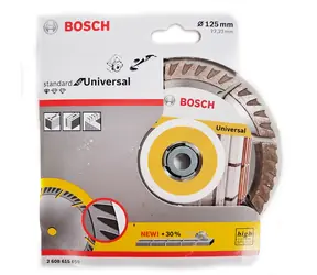 BOSCH Standard for Universal 2608615059 / Diamantový dělicí kotouč / 125x22.23 mm / Šířka řezu 2.0 mm