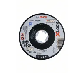 BOSCH Expert for Metal 2608619252 / Plochý řezný kotouč / X-LOCK / 115x22.23 mm / Šířka řezu 1.6 mm