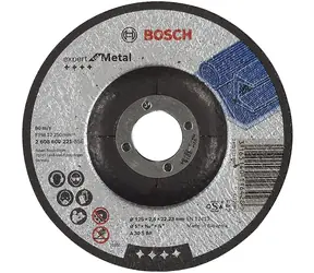 BOSCH Expert for Metal 2608600221 / Dělicí kotouč profilovaný/ 125x22.23 mm / Šířka řezu 2.5 mm