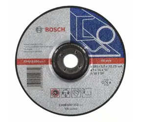 BOSCH Expert for Metal 2608600315 / Hrubovací kotouč profilovaný / 180x22.23 mm / Silné: 6.0 mm