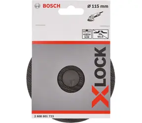 BOSCH 2608601723 / Opěrný talíř SCM systému X-LOCK se středovým hřebem / 115 mm