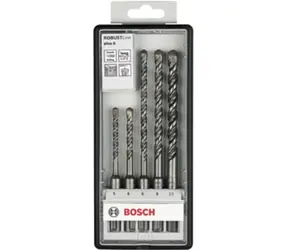 BOSCH Robust Line SDS plus-5 2607019929 / sada vrtáků do kladiv / 5dílná 