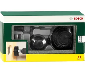 BOSCH 2607019450 / sada pilových děrovek / 11 dílná