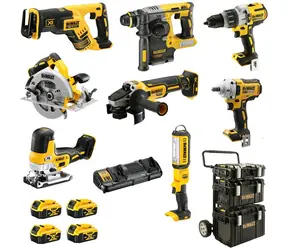 DeWalt DCK856P4 / Sada Aku nářadí: DCD 996 + DCF 894 + DCH 273 + DCG 405 +  DCS 367+ DCS 335 +DCS 570+DCL 050
