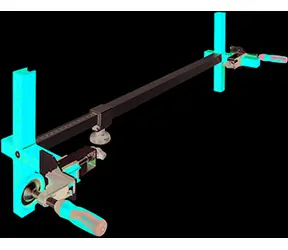 Bessey TU / Výztuha dveřní zárubně / Rozpětí: 565-1010 mm