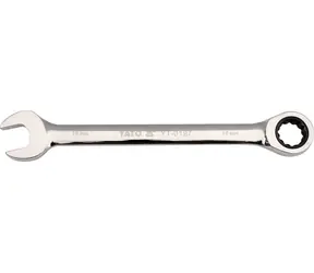YATO Očkoplochý ráčnový klíč 13 mm / Délka 180 mm