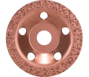 BOSCH 2608600175 / Hrncový kotouč z tvrdokovu / 115 mm / 22.23 mm / hrubý / ploché / 1 ks