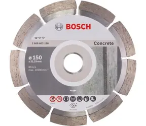 BOSCH 2608602198 / Diamantový řezací kotouč / Průměr 150 x 22.23 mm / Šířka řezu 2 mm