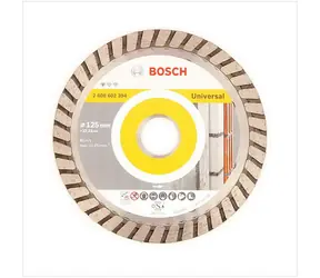 BOSCH Standard for Universal Turbo 2608602394 / Diamantový dělicí kotouč / Průměr 125 x 22.23 mm / Šířka řezu 2.0 mm