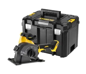 DeWalt DCG200NT / Aku drážkovačka / 54V XR / Průměr kotouče 125 mm / Hloubka řezu 32 mm / 9000 ot-min / bez aku