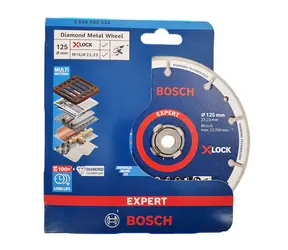 BOSCH 2608900533 / Diamantový kotouč na kov / X-LOCK / Průměr 125 x 22.23 mm 