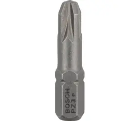 BOSCH Extra-Hart 2607001562 / Šroubovací bit zvlášť tvrdý / PZ3 / 25 mm / 3 ks