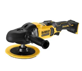 DeWalt DCM849N / Aku leštička / 18V XR / Průměr kotouče 180 mm / 800-2200 ot-min / M14 / bez aku