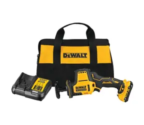 DeWalt DCS312D2 / Aku pila ocaska / 12V / 2.800 zdvihů-min / 2x 2.0 Ah / nabíječka / taška