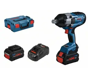 BOSCH GDS 18V-1050 H Professional - 2x8.0 Ah / Aku rázový utahovák / 18V / až 1750 ot-min / až 2600 rázů-min / L-BOXX