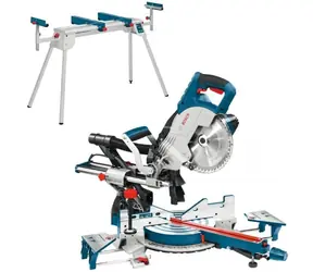 BOSCH GCM 8 SJL + GTA 2600 JK / Sada: Pokosová pila GCM 8 SJL + Pracovní stůl GTA 2600 JK