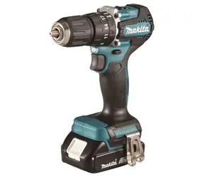 Makita DHP487RAJ / Aku příklepový šroubovák / Li-ion LXT / 18V / 1700 ot-min / 25.500 příklepů-min / 2x 2Ah