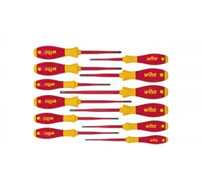 Wiha 41003 SoftFinish electric slimFix Sada šroubováků smíšená / 12 ks