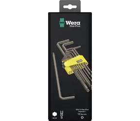 WERA 950|13 Sada úhlových klíčů Hex-Plus Imperial 1 SB / palcové / BlackLaser / 13 dílný