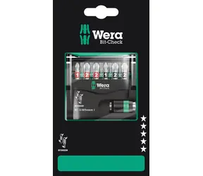WERA Bit-Check 12 BiTorsion 1 SB / 12 dílný