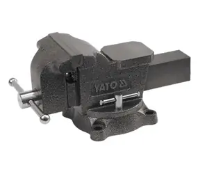 YATO YT-6504 / Svěrák zámečnický / otočný / 200 mm / 21 kg