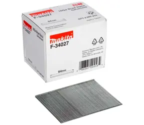 Makita F-34027 Hřebíky nastřelovací / 16G / délka 64 mm / 2000 ks