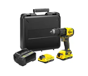 Stanley SFMCD710D2K / Aku vrtačka / 18V / 1.900 ot-min / 60 Nm / 2x 2.0Ah