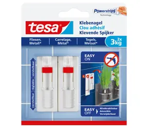 Tesa Powerstrips® 77764 Nalepovací hřebík na dlažbu a kov / Nosnost 3 kg