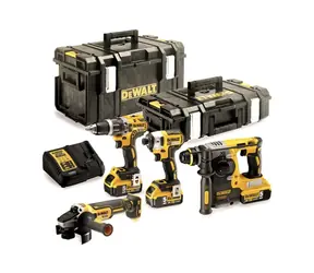 DeWalt DCK422P3 / Sada Aku nářadí:DCK422P3 + DCH273 + DCD796 +  DCG405 + DCE887 / 3x 18V|5.0Ah