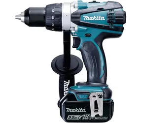 Makita DDF458RTJ / Aku příklepový vrtací šroubák / Li-ion / 18V / 2x 5.0Ah 