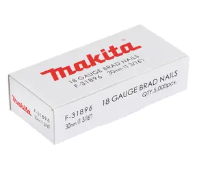Makita F-31896 kolářské hřebíky pro AF505 / 30mm / 5000 ks 
