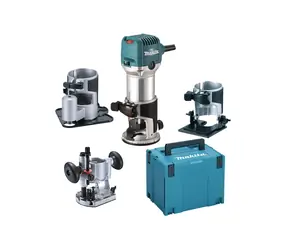 Makita RT0702CX3J / Kombinovaná frézka s příslušenstvím / 710W / Makpac