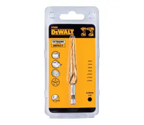 DeWalt DT5026 / Stupňovitý vrták do kovu / Průměr 4 - 12 mm 