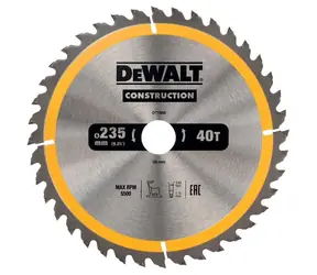 DeWalt DT1951 / Pilový kotouč pro pily / Průměr 184x20 mm / Šířka řezu 1.8 mm / Počet zubů 24