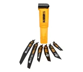 DeWalt DT2440L / 6-ti dílná sada pilových plátků na dřevo a kov