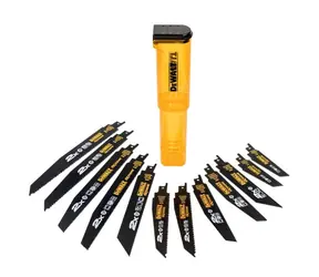 DeWalt DT2441L / 12-ti dílná sada pilových plátků na dřevo a kov
