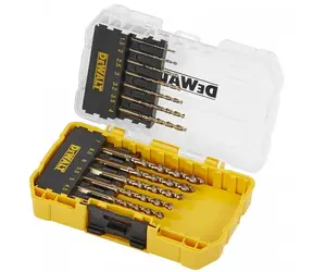 DeWalt DT70710 / Sada vrtáků do kovu Extreme 2 / HSS-G / 1.5-7 mm / 13 ks 