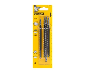 DeWalt DT2169 / Sada 5 ks pilových listů HCS / pro přímočaré pily