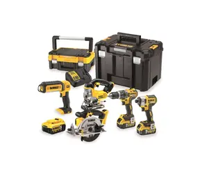 DeWalt DCK551P3T / Aku sada DeWalt DCD796 + DCF887 + DCS391 + DCS331 + DCL050 / 3x Aku 5.0Ah / 2x kufr / nabíječka