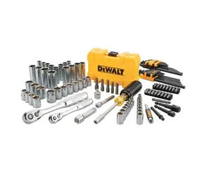 DeWalt DWMT73801 - 108 dílná sada hlavic 1/4" & 3/8" a příslušenství s ráčnou 
