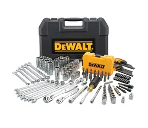 DeWalt DWMT73802 - 142 dílná sada hlavic 1/4" & 3/8" a příslušenství s ráčnou 